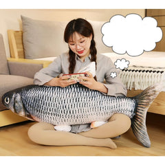 OUKEYI 80cm fish plush toy gift idea evokes charm and comfort