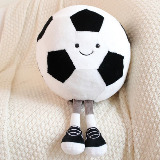 OUKEYI basketball pillow face design adds playful room decor and comfort.