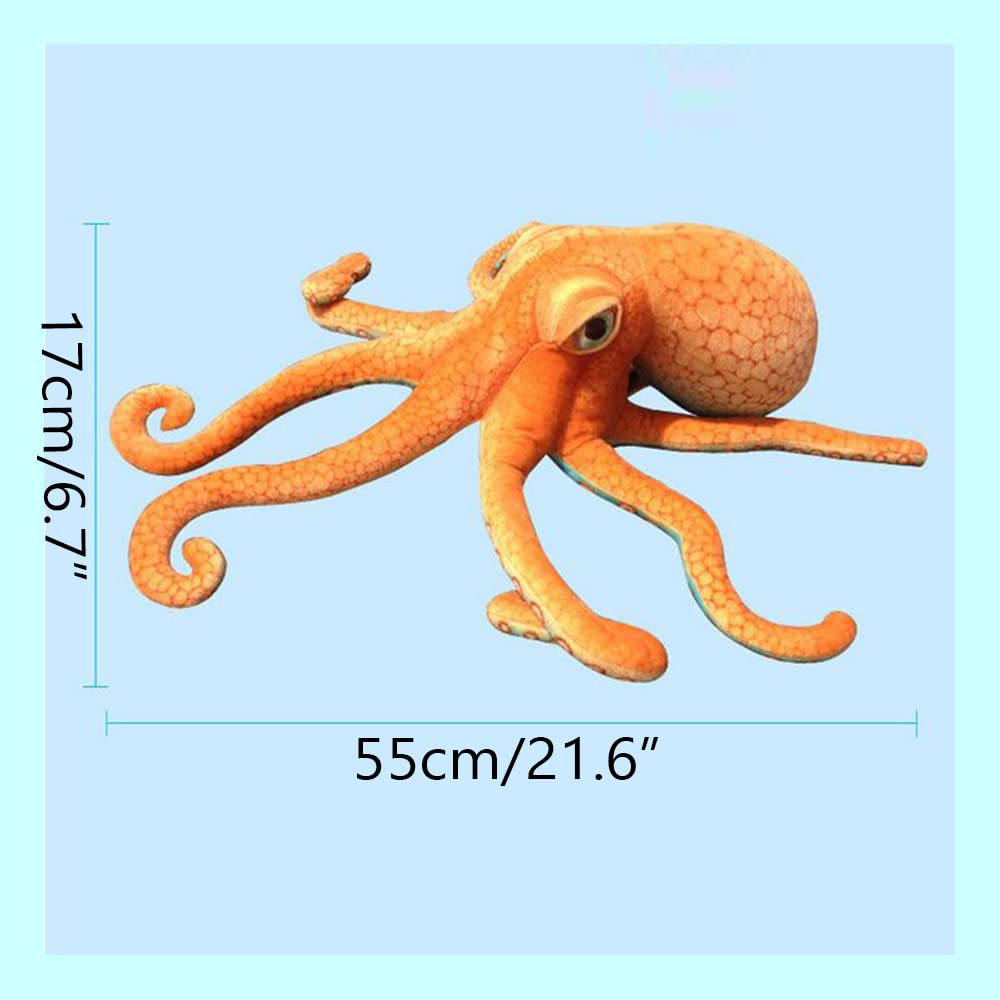 OUKEYI octopus plush in a child’s playroom for interactive fun