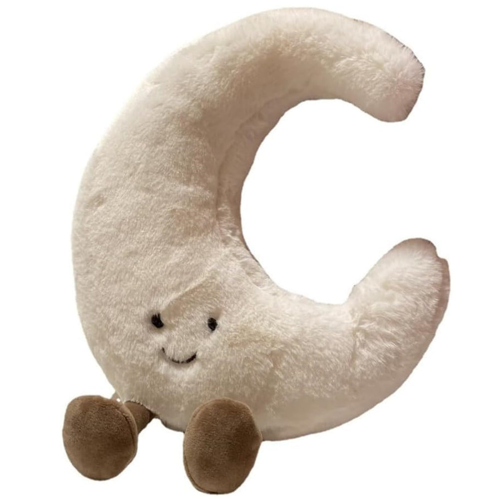 OUKEYI Sun Moon plush sun face provides cozy decor and comforting hugs.