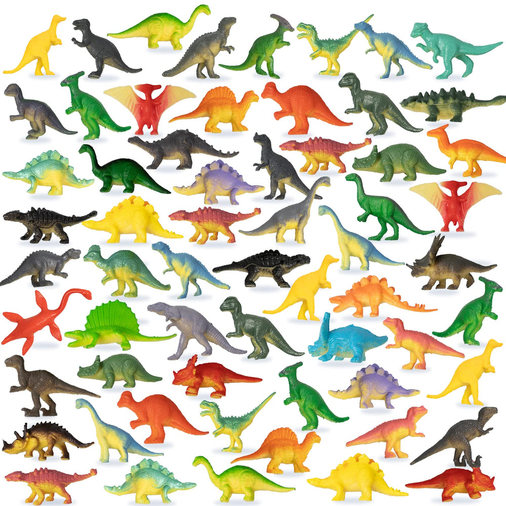 OuMuaMua 78pc dinosaur set for imaginative play and party decor