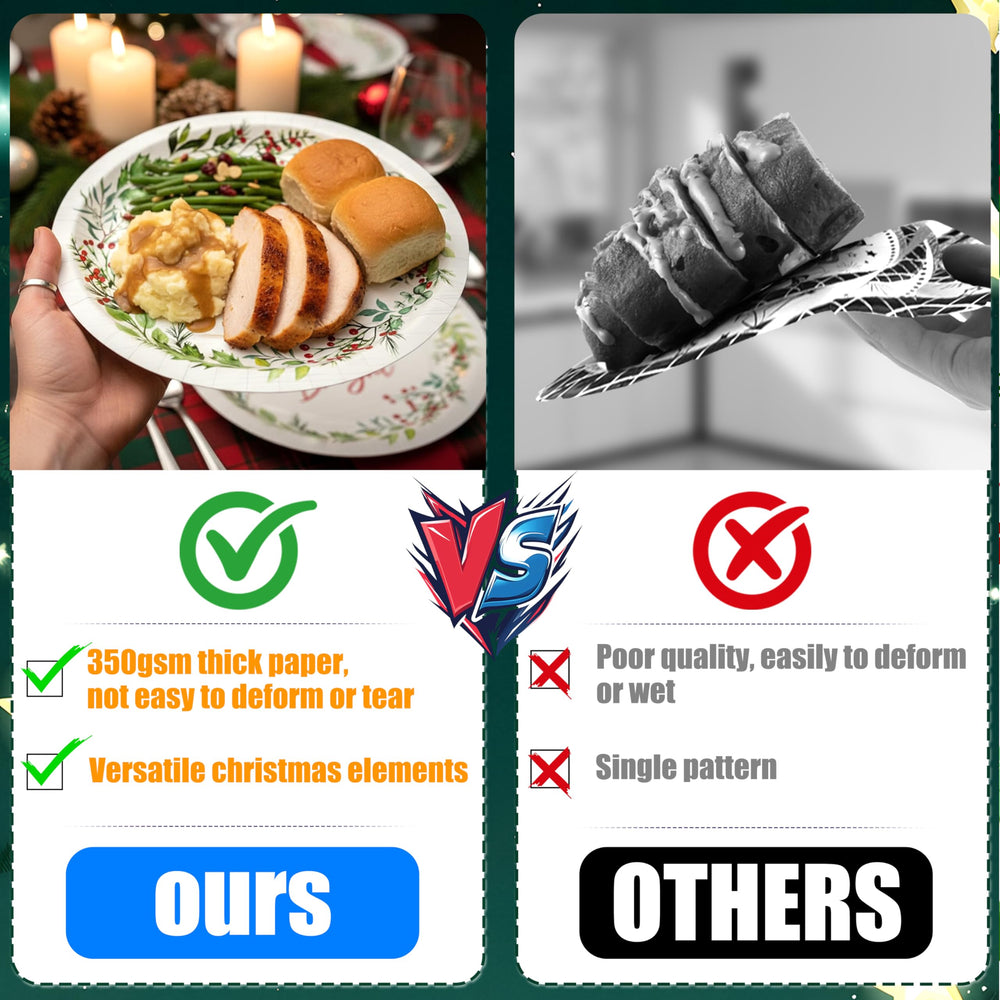 OuMuaMua table-ready set supports up to 50 guests with easy cleanup.