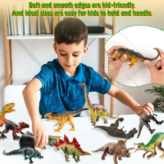 OuMuaMua six to seven inch dinosaur figures for tiny worlds.