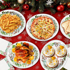 OuMuaMua soft absorbent napkins help wipe hands during festive treats.