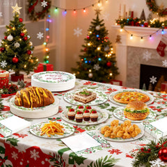 OuMuaMua Christmas set packaging, practical for large gatherings.