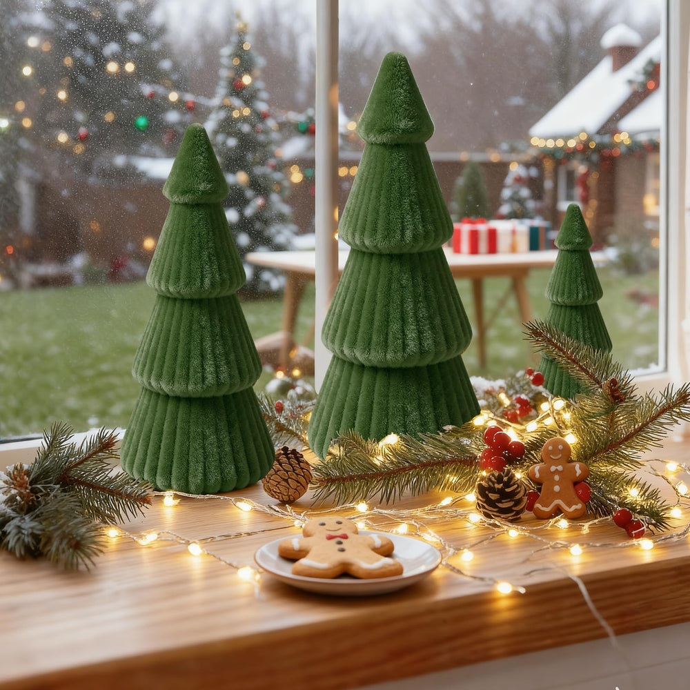 OuMuaMua velvet tree set is a thoughtful, reusable gift for decor lovers.