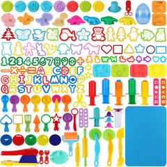 Oun Nana animal molds dough tools inspire imaginative play and fine motor skills.