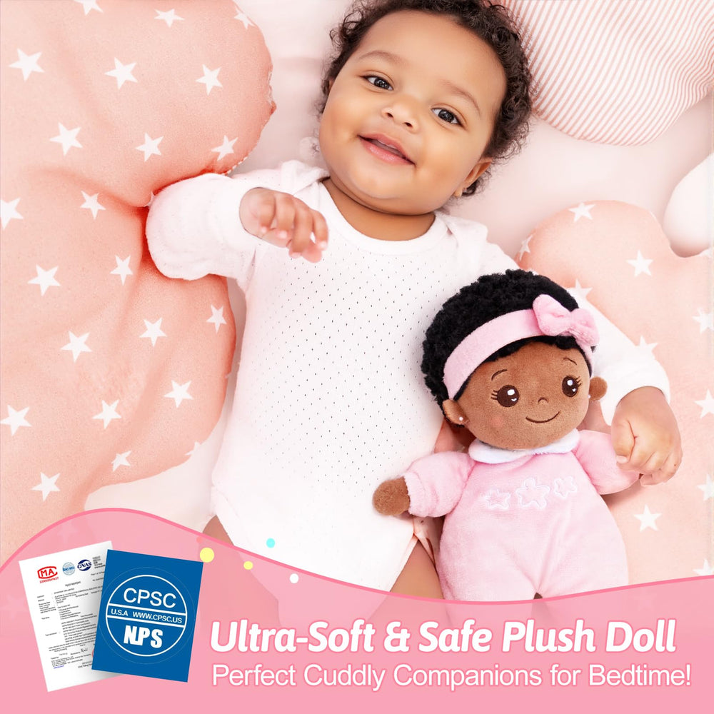 OUOZZZ black baby doll at playtime inspires imagination and social skills