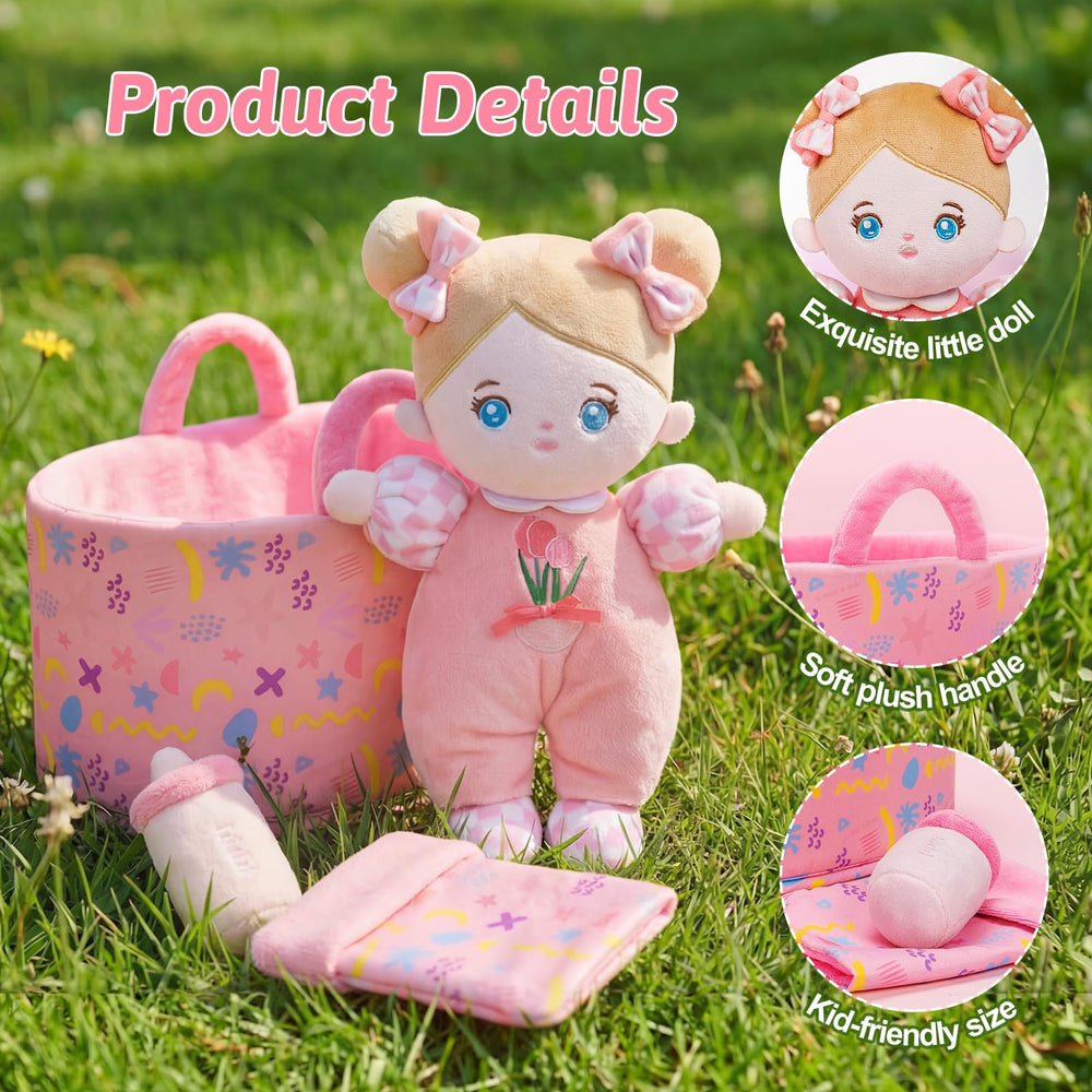 OUOZZZ doll-bassinet scene demonstrates versatile storytelling setup