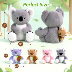 OUOZZZ Koala plush is safe and non-toxic for sensitive skin