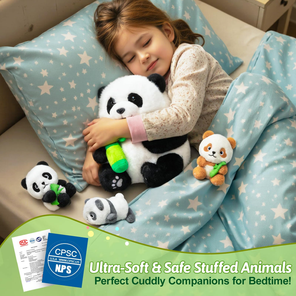 OUOZZZ panda plush with soft fabric ideal for comforting hugs
