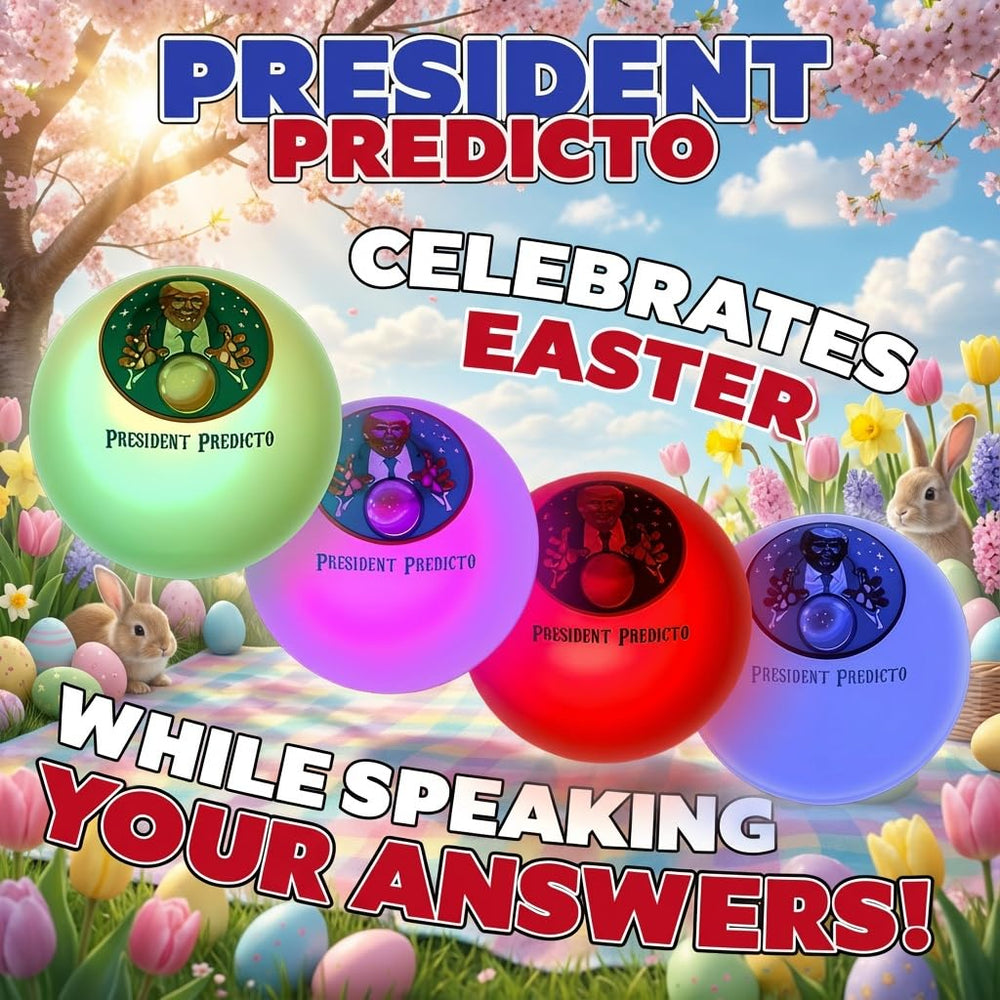 Easter basket stuffer: OUR FRIENDLY FOREST Talking Predicto Ball sparks smiles.