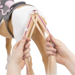 Our Generation Western Saddle for immersive horse play