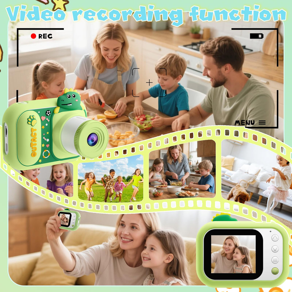 OUTACT Kids Camera 1080p video capture for memories
