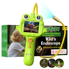 OUTACT Kids Endoscope with 2.4-inch display for real-time views in tight spaces.