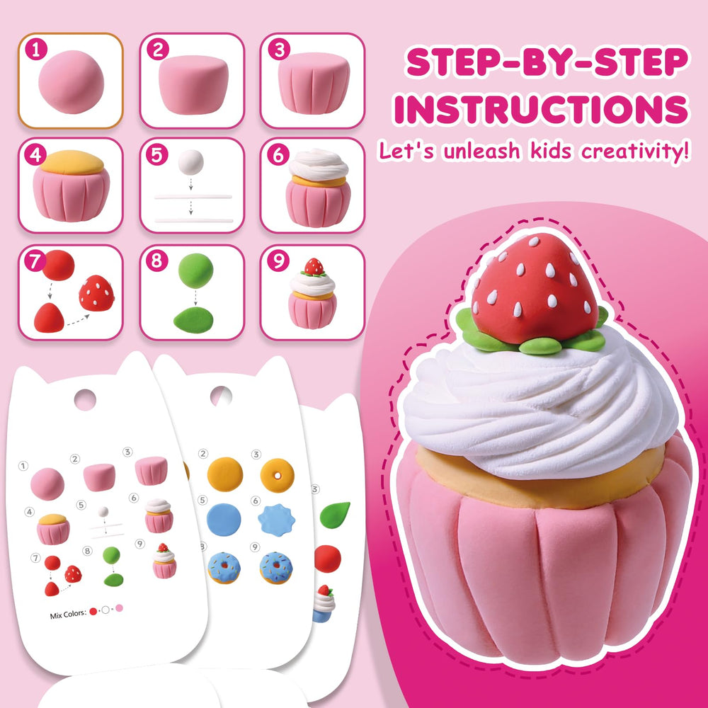 Outivity safe, non-toxic, odorless clay suitable for small hands.