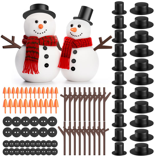 Outivity Snowman Kit assembly – easy, all-in-one set for creative winter crafts.