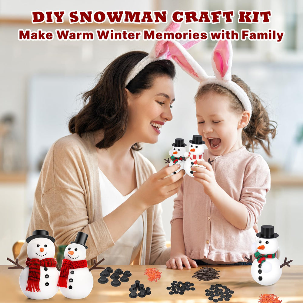 Outivity Snowman Kit tiny hats: durable mini hats add charming details.