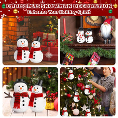 Outivity Snowman Craft Kit resealable bags for mess-free organization