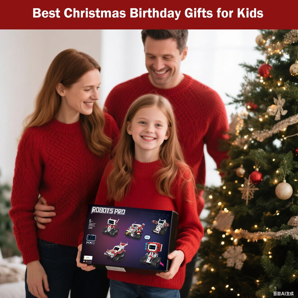 OUTOGO app-controlled robot kit with Bluetooth interface for guided play.