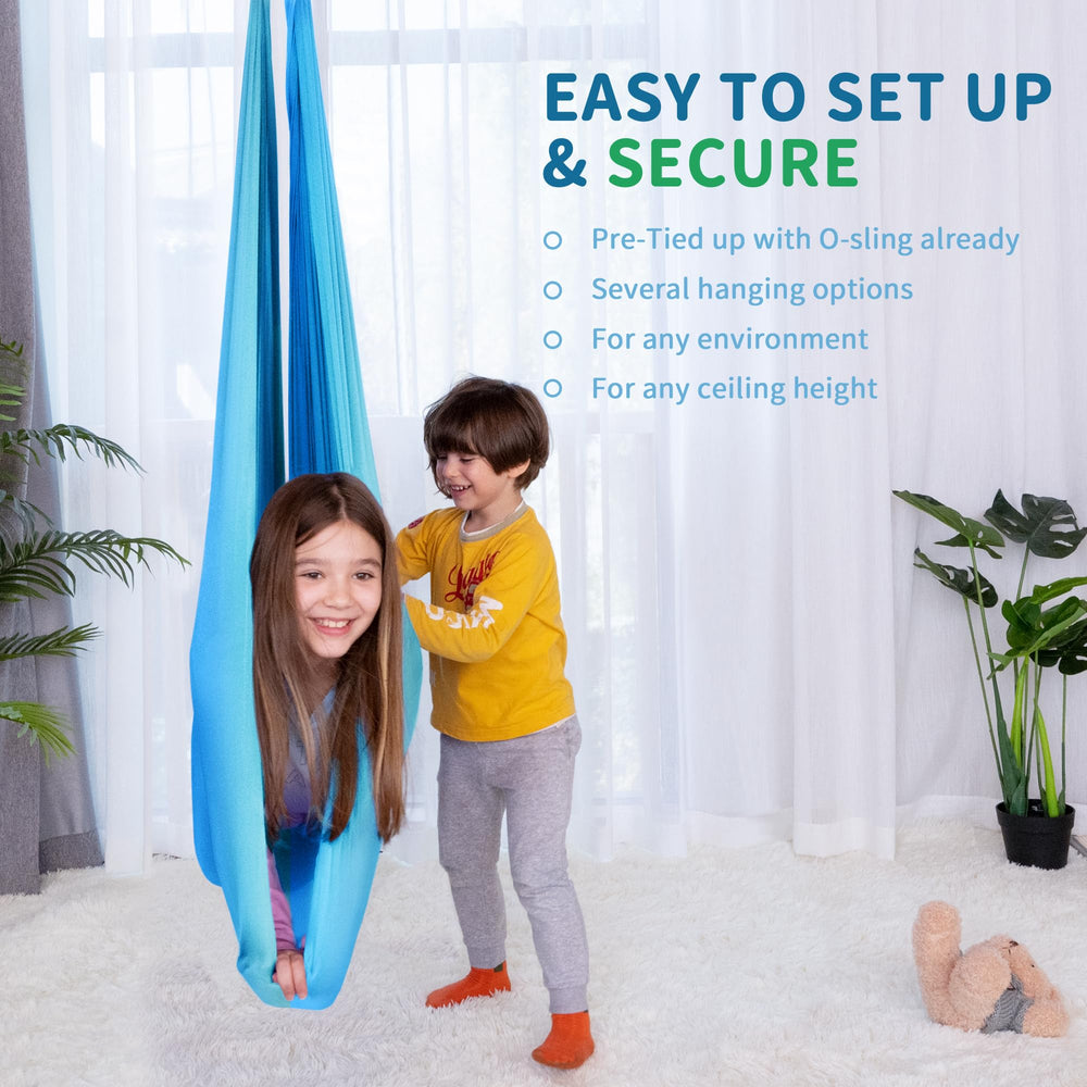 Outree sensory swing package includes hardware for quick installation