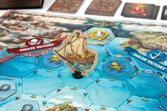 Outset Media Feed The Kraken Essential Edition ship board captures voyage and shifting loyalties.