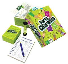 Outset Media Party Charades cards spread for lively group play