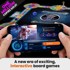Outsmarted hot-seat gameplay illustrating engaging TV quiz vibes