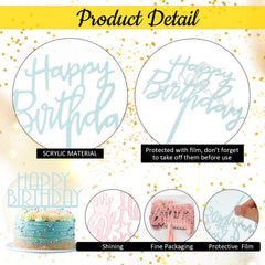 Outus safe, not edible decorative toppers—tasteless and odorless for clean presentation.