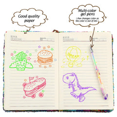 Outus sequin journal gift packaging suitable for birthdays or holidays