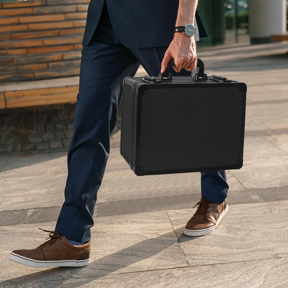 OUUTMEE dust-moisture resistant case protects slabs.