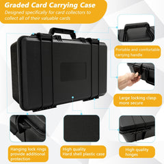 OUUTMEE secure-fit design prevents shifting of graded cards.