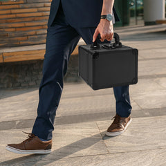 OUUTMEE lock design with keys adds security for valuable slabs.