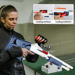 Ouzhimanxing empty-shell-ejecting-design adds realistic flair to imaginative battles.