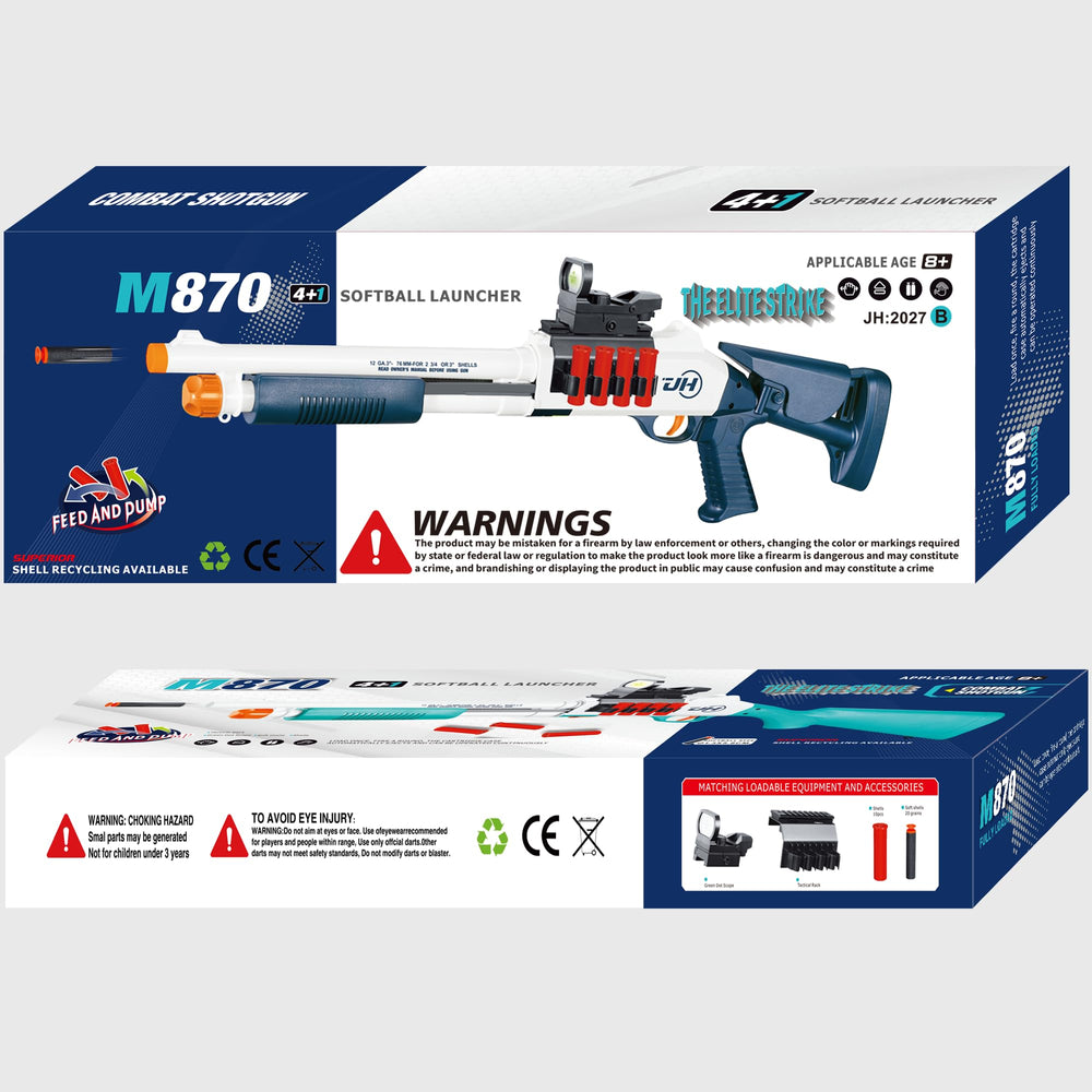 Ouzhimanxing 40-soft-darts included for safe, soft-contact target practice.