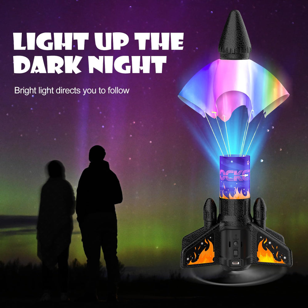 Ovaasy Rocket Launcher USB charging enables quick reuses.