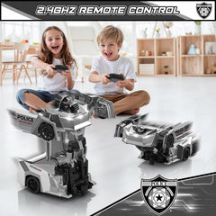 Ovaasy Transform RC Car 360-degree rotation capability in action