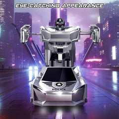 Ovaasy Transform RC Car side view showing dual-mode action