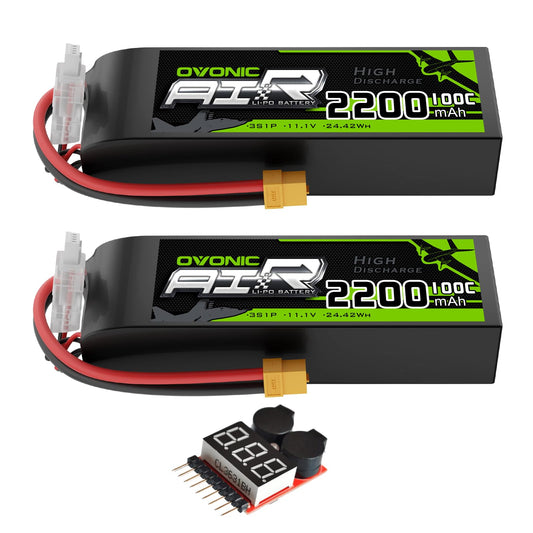 OVONIC 3S 100C 2200mAh battery with XT60 connector
