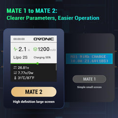 OVONIC Mate2 digital display for at-a-glance charging status