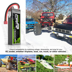 OVONIC RC car setup with battery demonstrates versatile use.