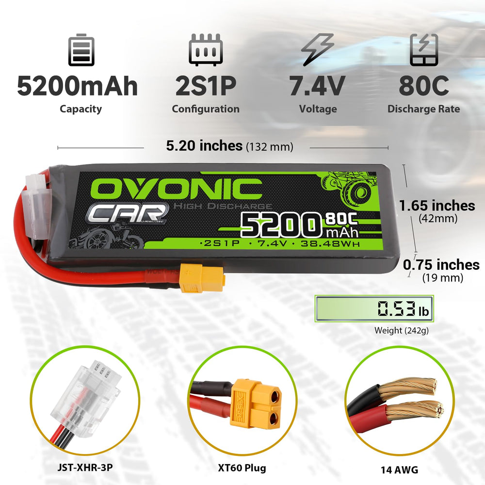 OVONIC soft case battery pack designed for safe transport and storage.
