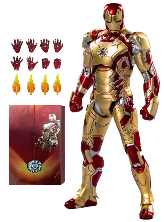 OVONNI MK42 Iron Man 7-Inch figure in dynamic pose for display collection.
