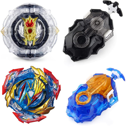 Owenkelng Bey Burst gyro top in action boosts hand-eye coordination.