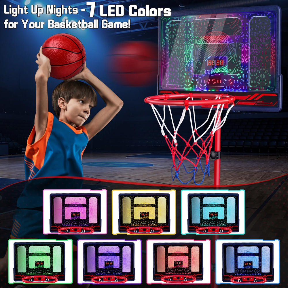 Height adjustable Ownone hoop stand grows with children