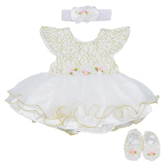 OYESY Reborn princess dress set shown for stylish playtime dress-up