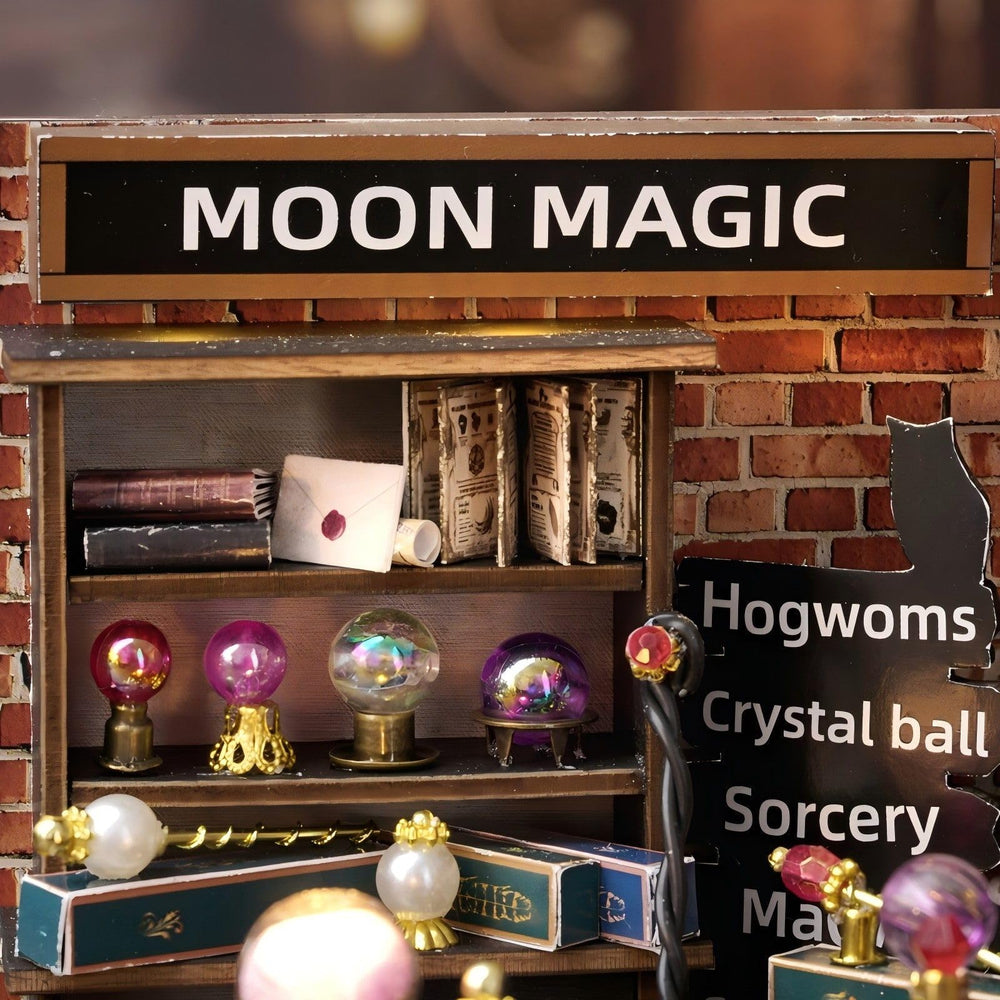 OZJAY Moon Magic tiny furniture and decorations for authentic details.