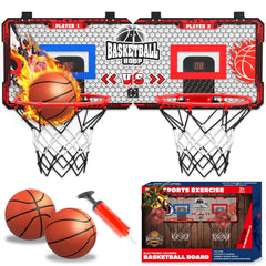 OZMI Double Player Hoop door setup for quick home play