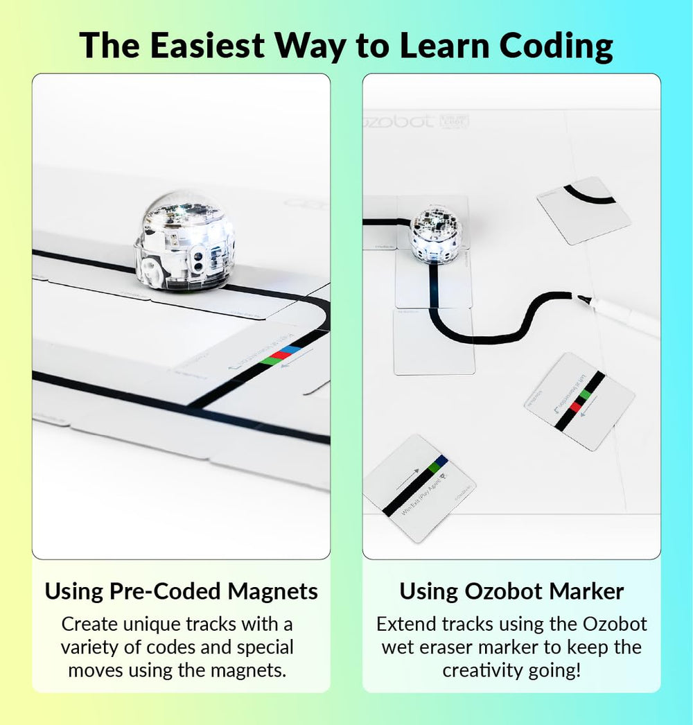 Durable Ozobot base kit components designed for daily classroom use