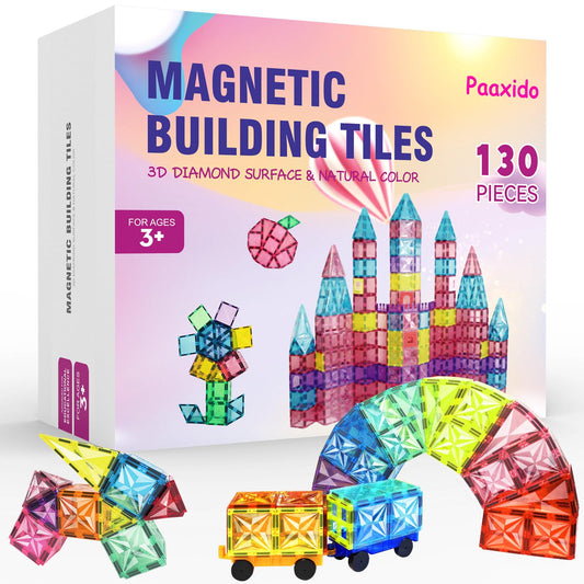 Paaxido 4D diamond tiles for creative building and STEM exploration.